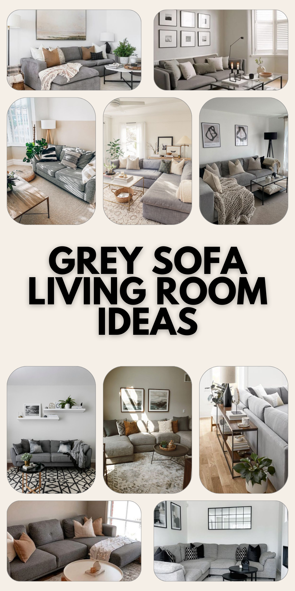 Innovative Grey Sofa Living Room Ideas for Modern & Cozy Spaces ...