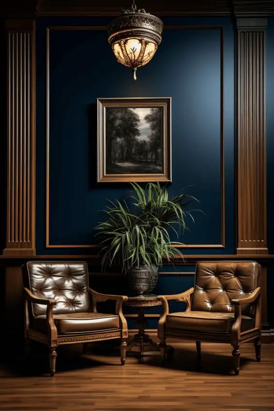 Elevate Your Space with Chic Dark Blue Living Room Decor Ideas
