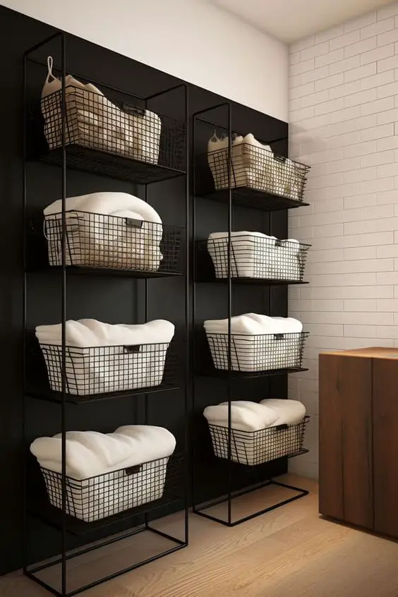 Efficient Laundry Room Basket Storage Ideas for Every Home