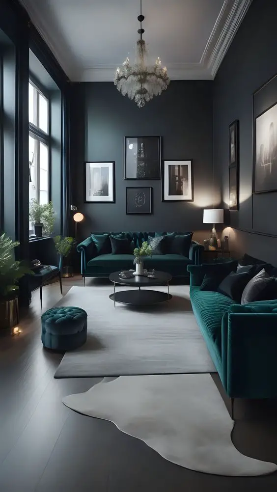 Elevate Your Space with Chic Dark Blue Living Room Decor Ideas