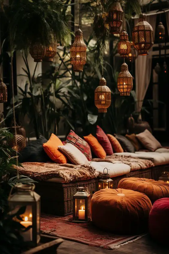 Bohemian Living Room Decor: Blend Chic Style & Cozy Comfort