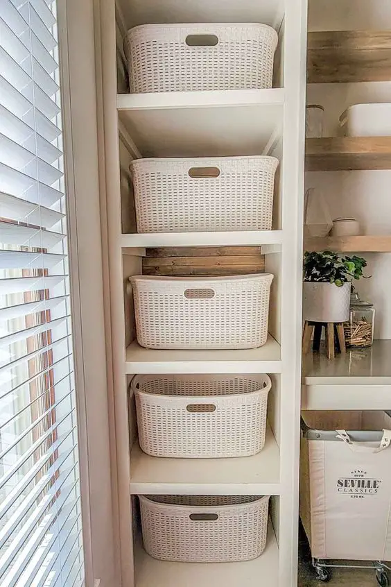 Efficient Laundry Room Basket Storage Ideas for Every Home