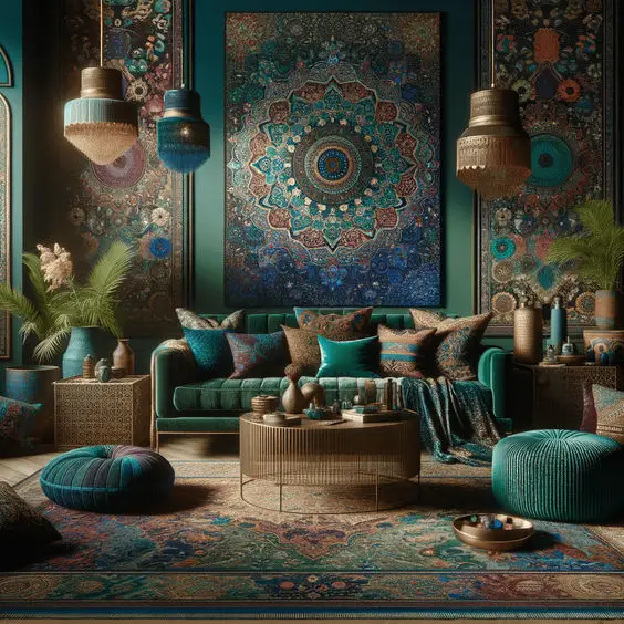 Bohemian Living Room Decor: Blend Chic Style & Cozy Comfort