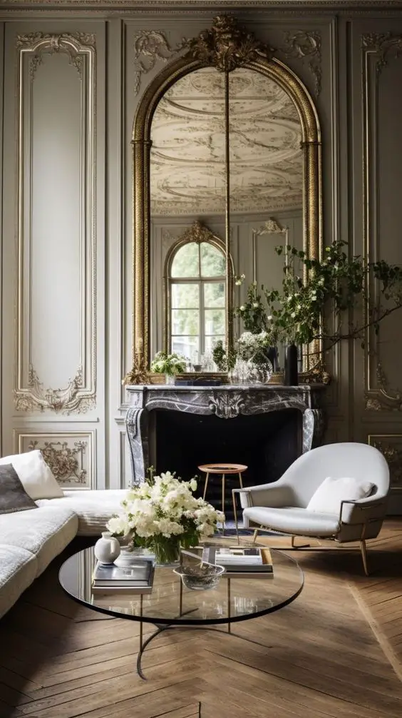 Explore 2024 Luxury Living Room Decor Trends: Glamour & Elegance