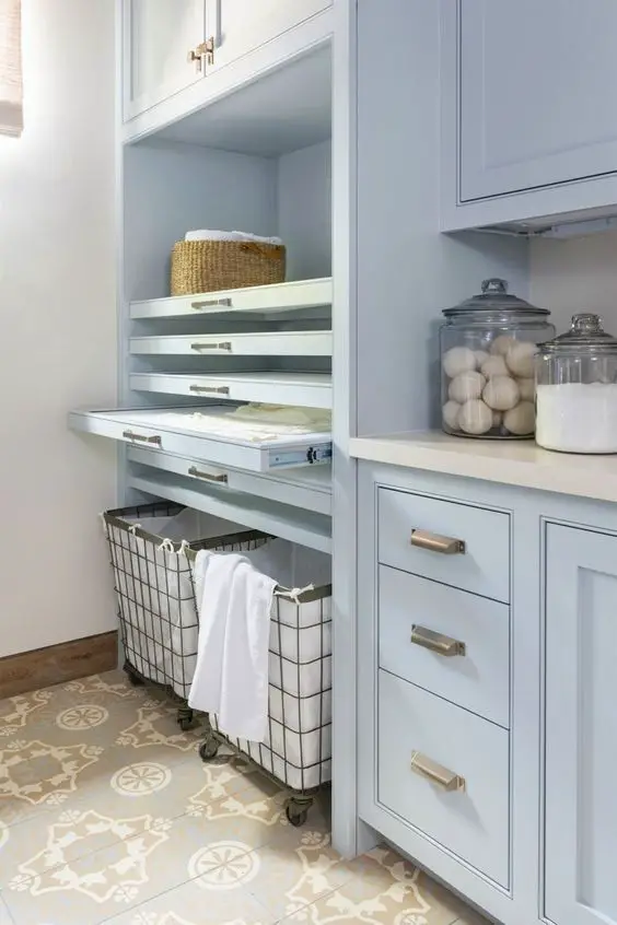 Efficient Laundry Room Basket Storage Ideas for Every Home