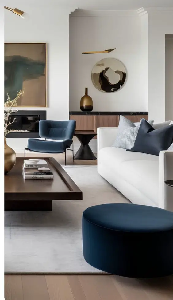 Explore 2024 Luxury Living Room Decor Trends: Glamour & Elegance
