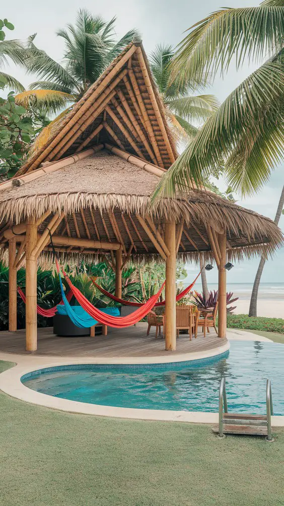 Stunning Pool Pavilion Ideas for Outdoor Living - Modern & Rustic Styles