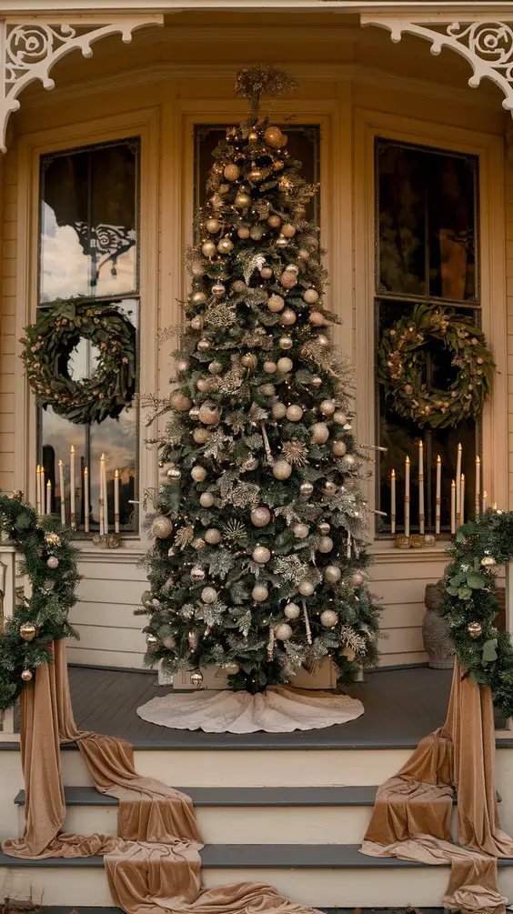 Holiday Outdoor Decor Ideas 2025 – Christmas Lights & Planters