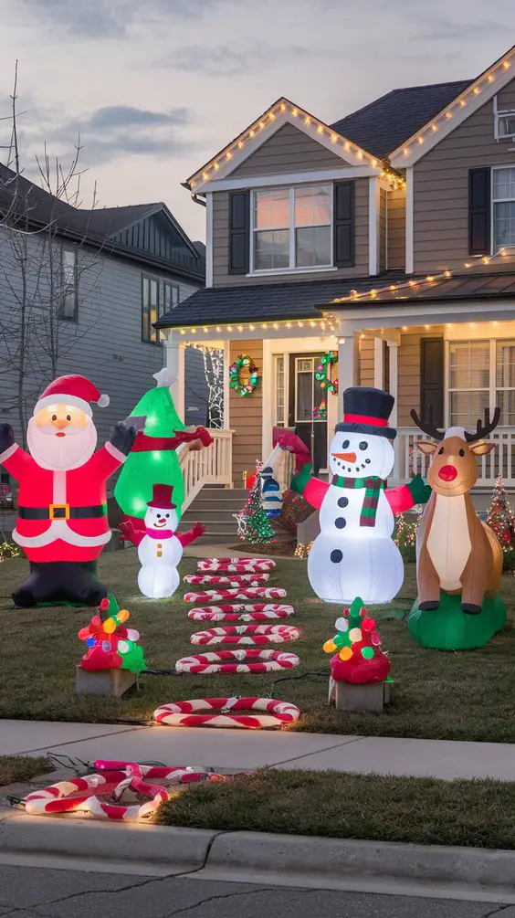 Holiday Outdoor Decor Ideas 2025 – Christmas Lights & Planters