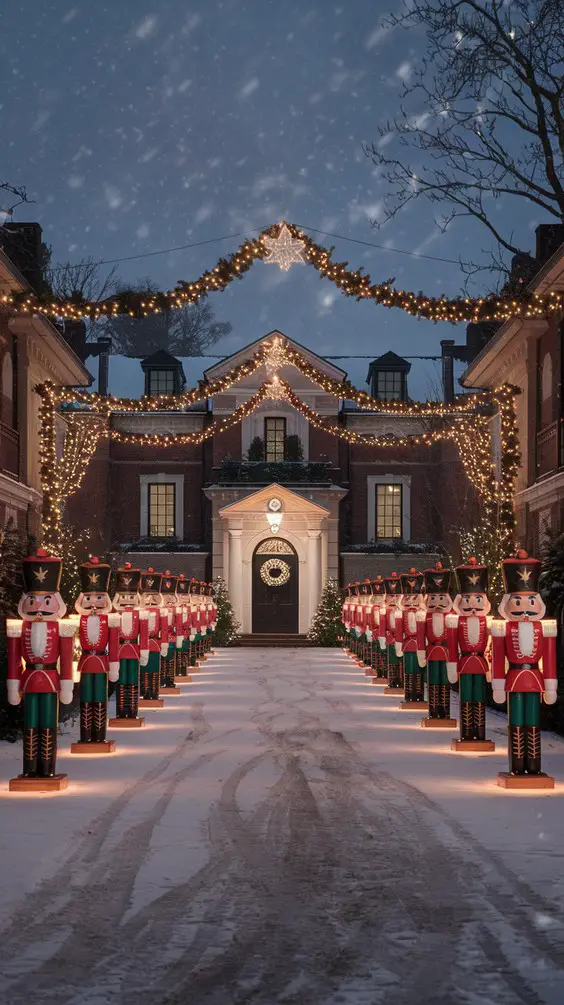 Holiday Outdoor Decor Ideas 2025 – Christmas Lights & Planters