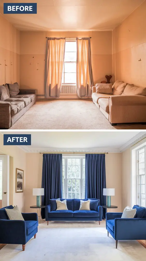 Living Room Remodel Ideas 2025 – Modern & Cozy Trends for Every Home