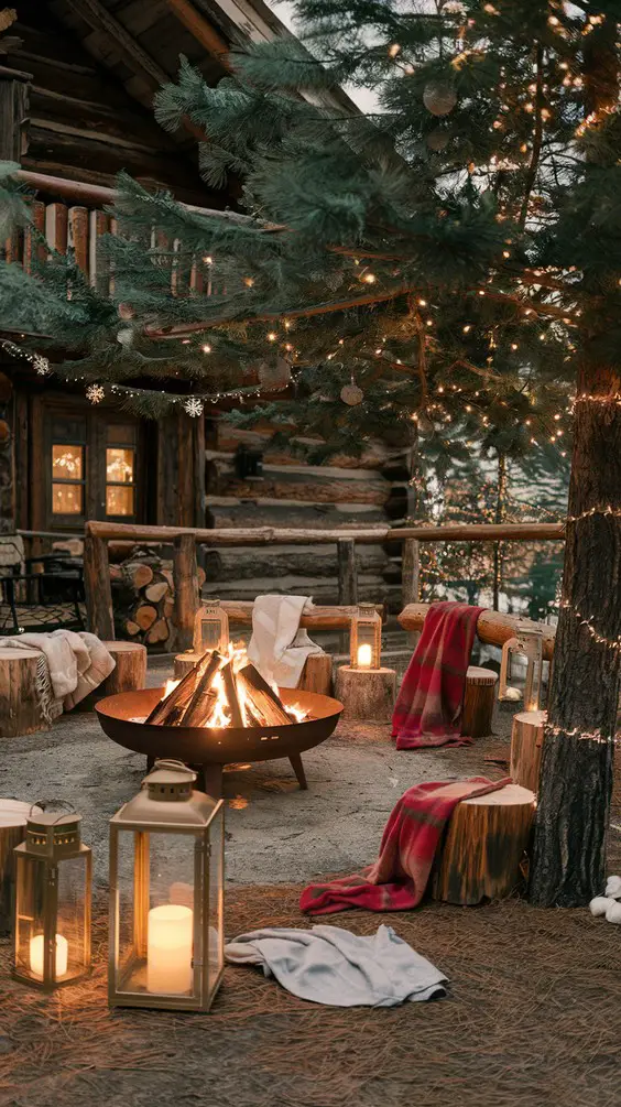 Holiday Outdoor Decor Ideas 2025 – Christmas Lights & Planters