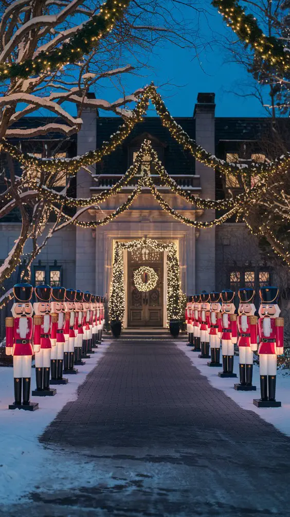 Holiday Outdoor Decor Ideas 2025 – Christmas Lights & Planters