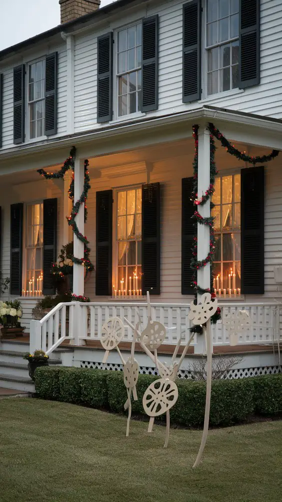 Holiday Outdoor Decor Ideas 2025 – Christmas Lights & Planters