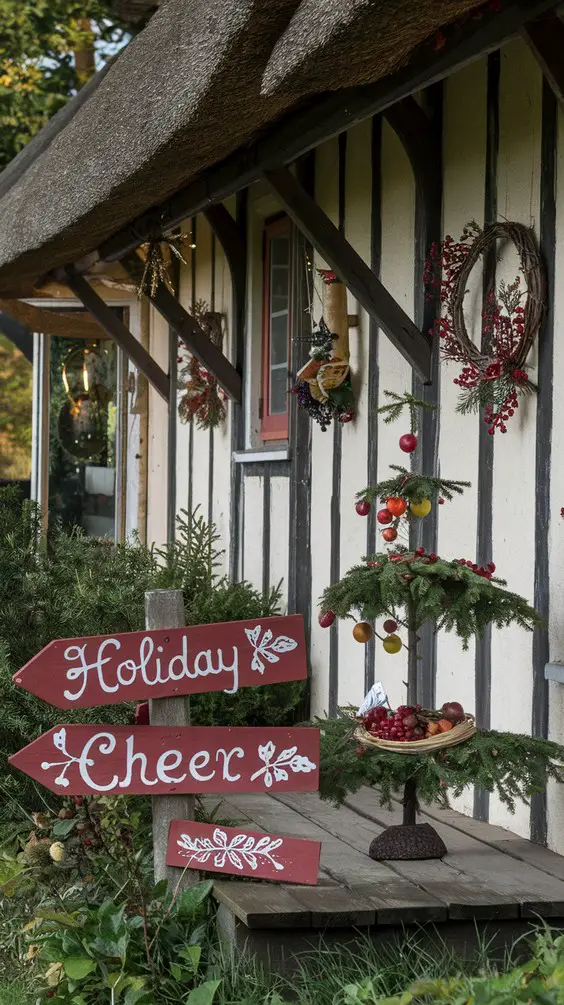 Holiday Outdoor Decor Ideas 2025 – Christmas Lights & Planters
