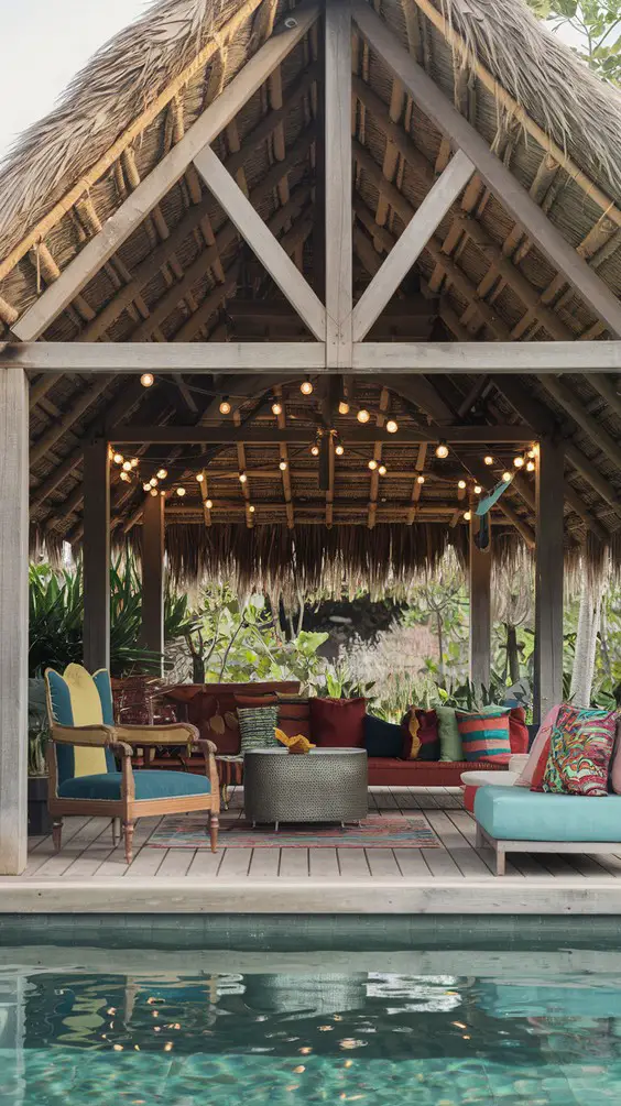 Stunning Pool Pavilion Ideas for Outdoor Living - Modern & Rustic Styles