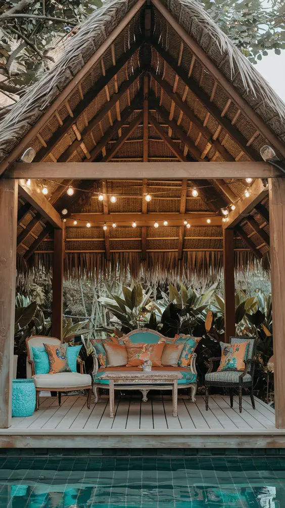 Stunning Pool Pavilion Ideas for Outdoor Living - Modern & Rustic Styles