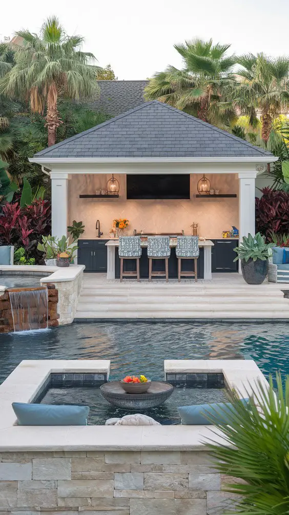 Stunning Pool Pavilion Ideas for Outdoor Living - Modern & Rustic Styles