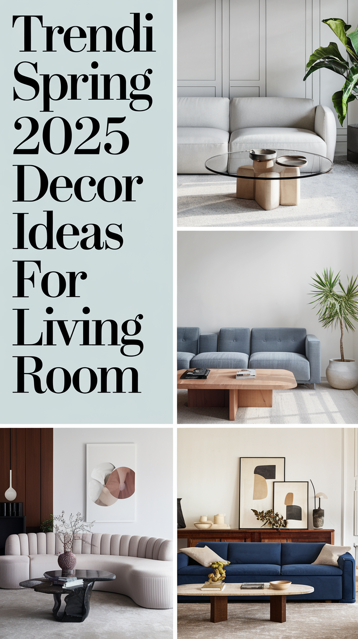 Trendi Spring 2025 Decor Ideas for Living Room – Modern, Cozy & Stylish ...