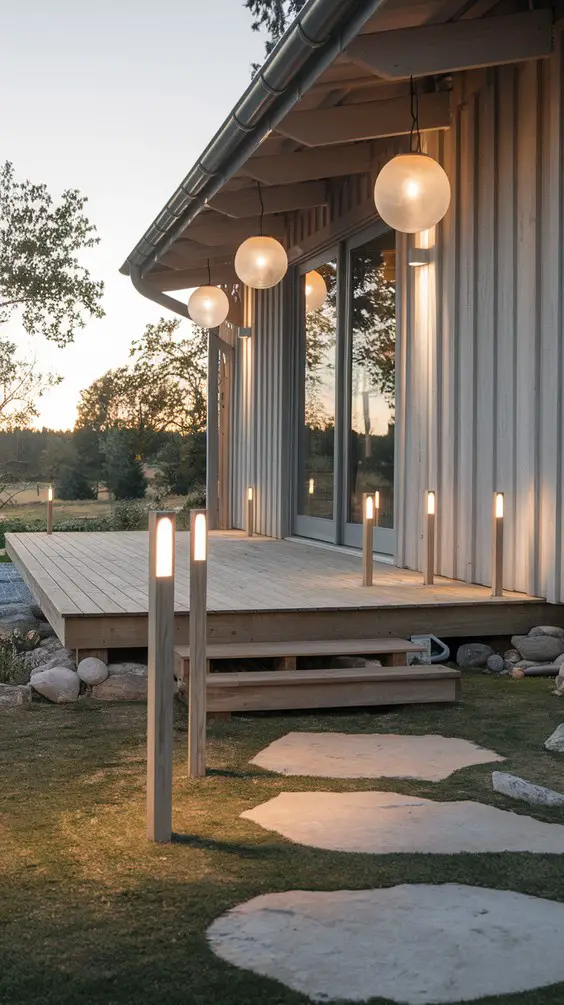 Outdoor Lighting Ideas for Backyards, Patios, and House Entrances