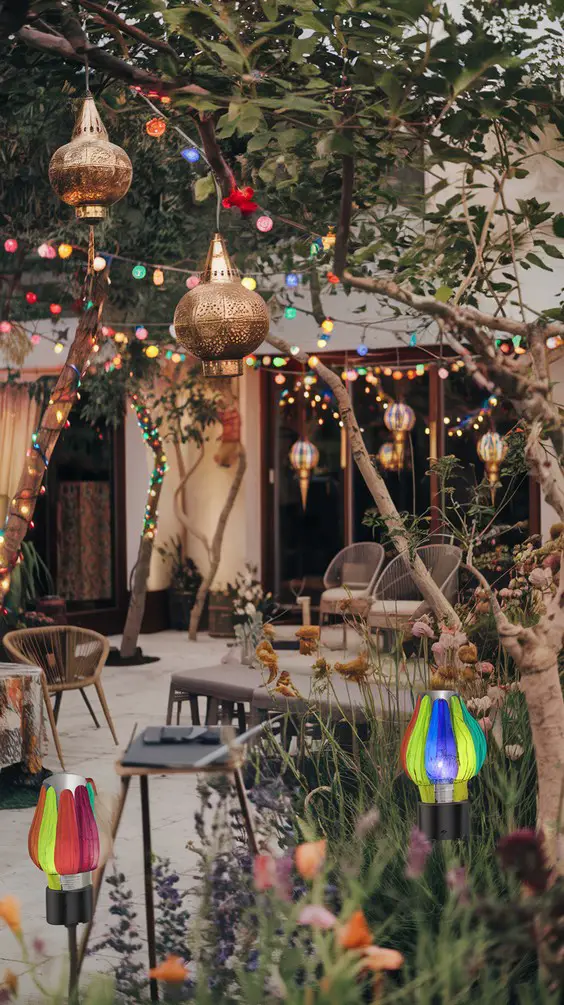 Outdoor Lighting Ideas for Backyards, Patios, and House Entrances