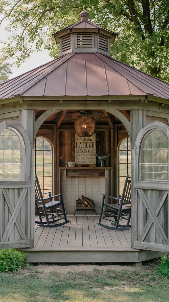 Stunning Gazebo Ideas Backyard Outdoor for a Dreamy Escape