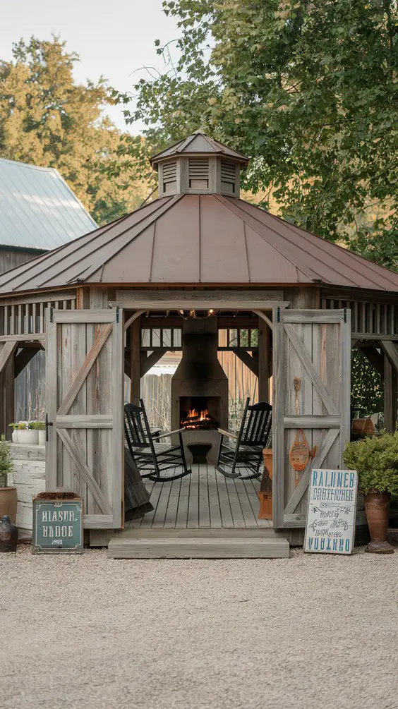 Stunning Gazebo Ideas Backyard Outdoor for a Dreamy Escape