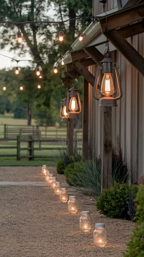 Outdoor Lighting Ideas for Backyards, Patios, and House Entrances