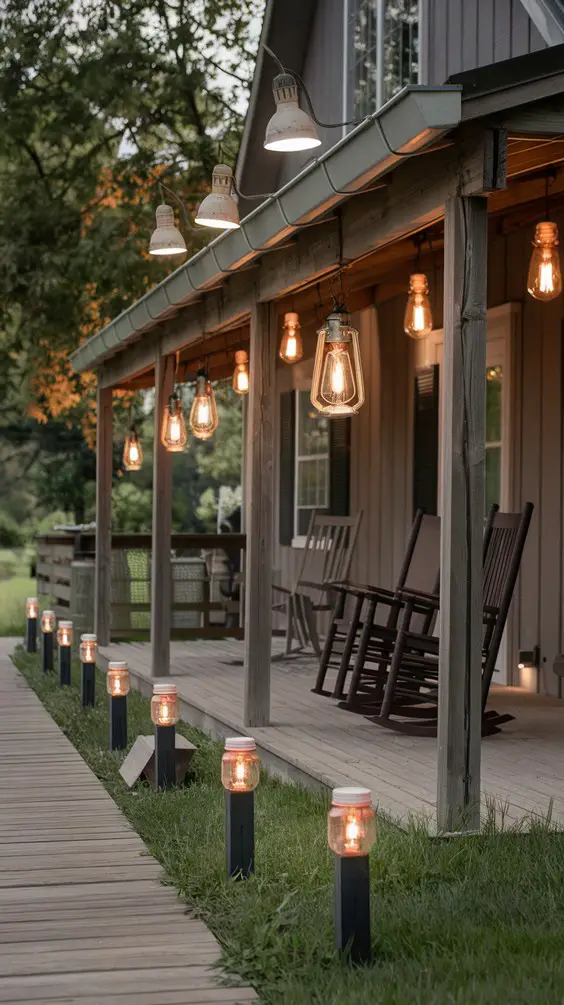 Outdoor Lighting Ideas for Backyards, Patios, and House Entrances