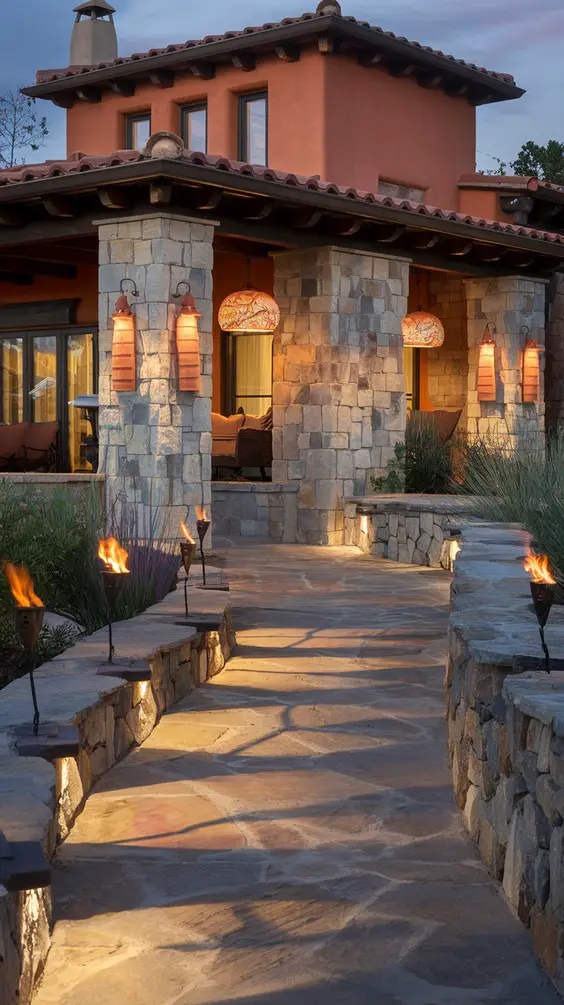 Outdoor Lighting Ideas for Backyards, Patios, and House Entrances