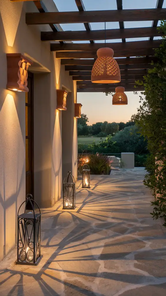 Outdoor Lighting Ideas for Backyards, Patios, and House Entrances