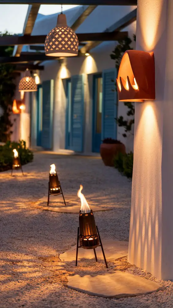 Outdoor Lighting Ideas for Backyards, Patios, and House Entrances